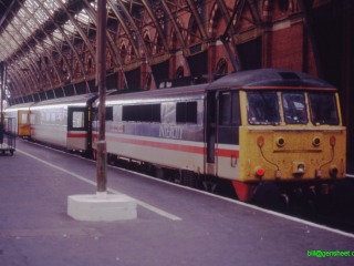 Class 86 at St Pancras